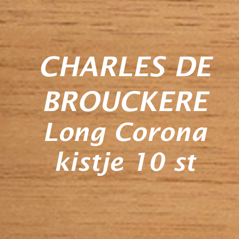 CHARLES DE BROUCKERE  Long Corona