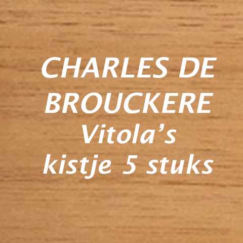 CHARLES DE BROUCKERE  Vitola's