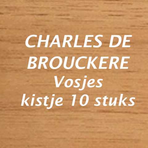 CHARLES DE BROUCKERE  Vosjes