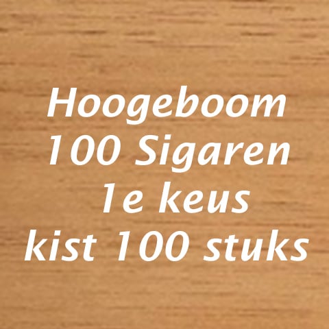 Hoogeboom 100 Sigaren 1e Keus
