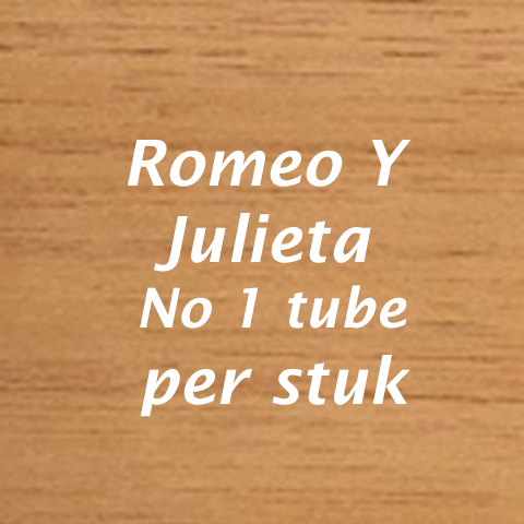 Romeo y Julieta No 1 alluminum tubos
