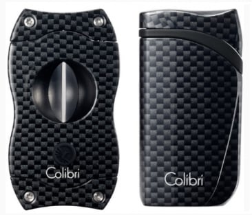 Colibri Gift Set Falcon Carbon  Jetflame + V-Cutter
