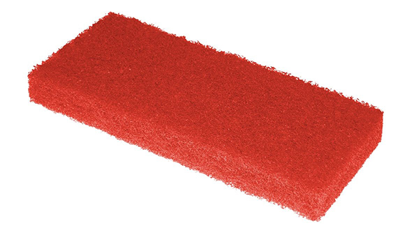 Doodlebug pad rood  (11,5x25cm)