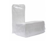 Servetten cellulose 33x33cm. 2-laags doos, 24 pak van 100 servetten.