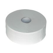 Toiletpapier maxi jumbo cellulose. 2-laags, 6x380m.
