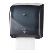Pearl Black handdoekautomaat Matic automatische bediening