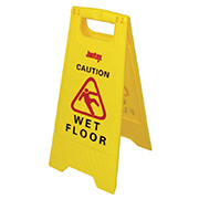 Bord ?Caution Wet floor?
