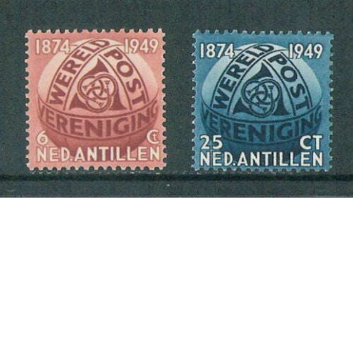 Nederlandse Antillen 1949 | 75 jaar Werelpostvereniging UPU
