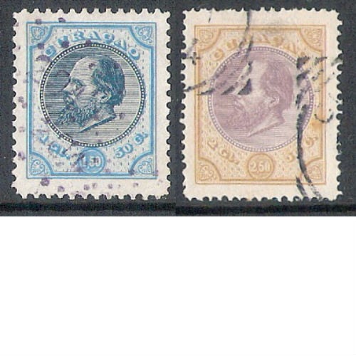 Curacao 1873-1889 Koning Willem III