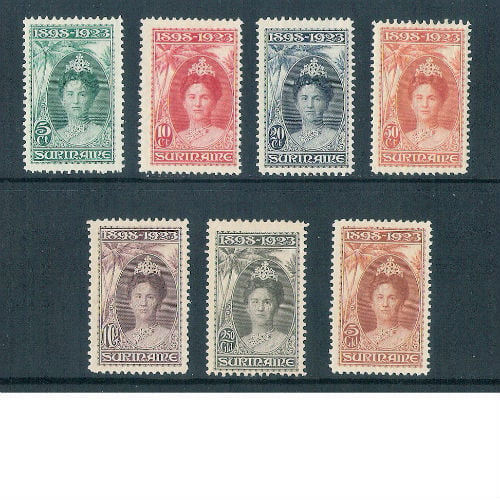 Suriname 1923 juileumzegels