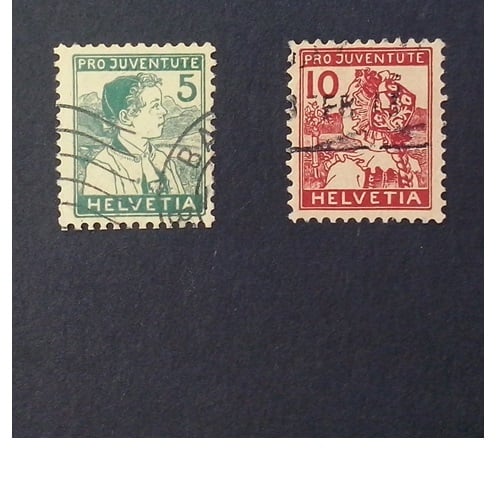 Zwitserland 1915  Kinderzegels Pro Juventute