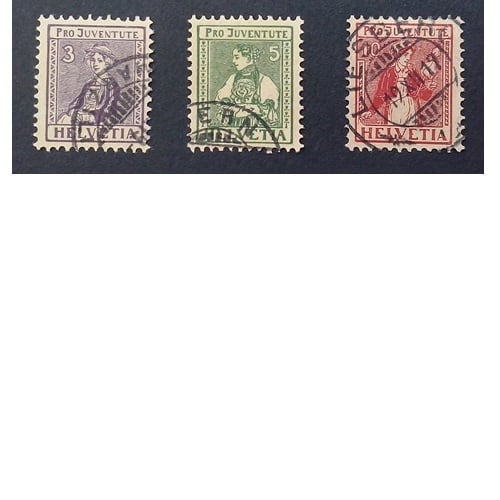 Zwitserland 1917  Kinderzegels Pro Juventute