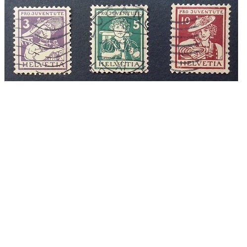 Zwitserland 1916  Kinderzegels Pro Juventute