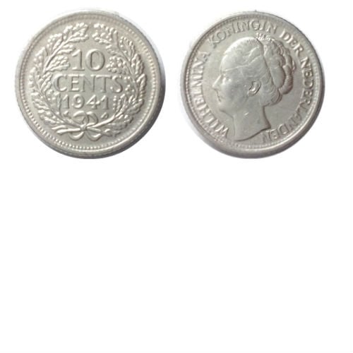 10 cent 1941 P Koningin Wilhelmina