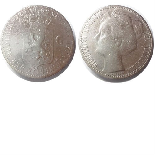 1 gulden 1898 Koningin Wilhelmina