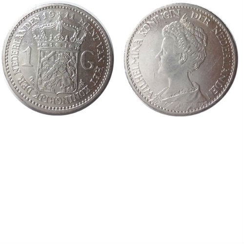 1 gulden 1911 Koningin Wilhelmina