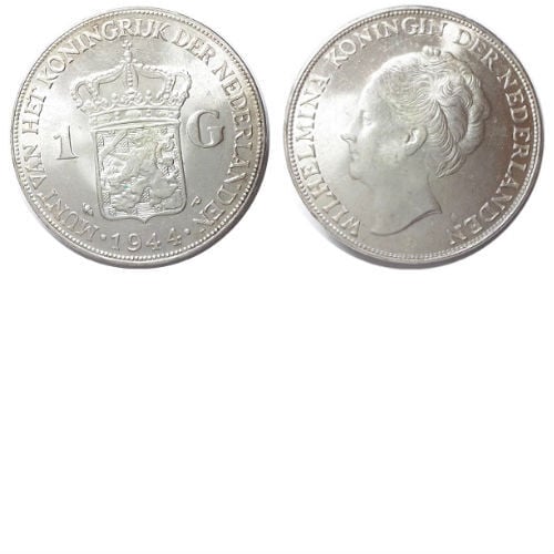 1 gulden 1944 Pa Koningin Wilhelmina