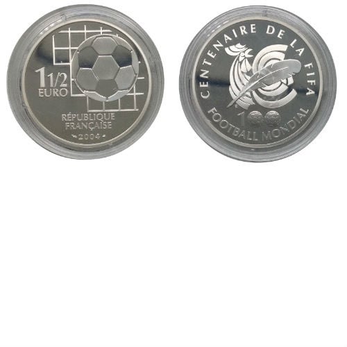 Frankrijk 1½ euro 2004 zilver Proof