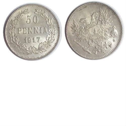 Finland 50 pennia 1917S