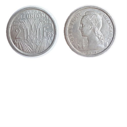 Reunion 2 franc 1948