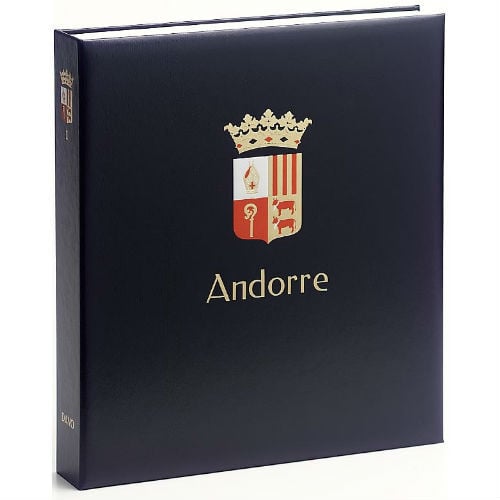 Davo Frans Andorra luxe postzegelalbum incl cassette deel II