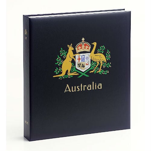 Davo Australië luxe postzegelalbum met cassette deel III