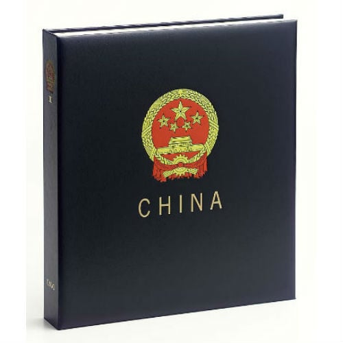 Davo China luxe postzegelalbum met cassette deel II