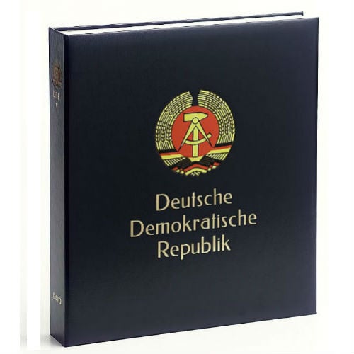 Davo DDR luxe postzegelalbum met cassette deel I