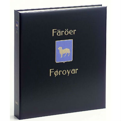 Davo Faroer luxe postzegelalbum met cassette deel II