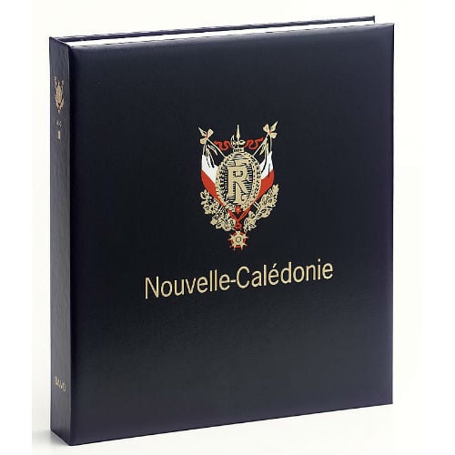 Davo Nieuw Caledonië luxe postzegelalbum met cassette deel III