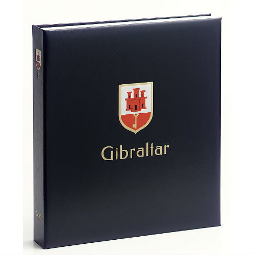 Davo Gibraltar luxe postzegelalbum met cassette deel III
