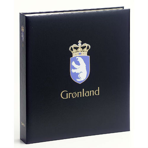Davo Groenland luxe postzegelalbum met cassette deel II