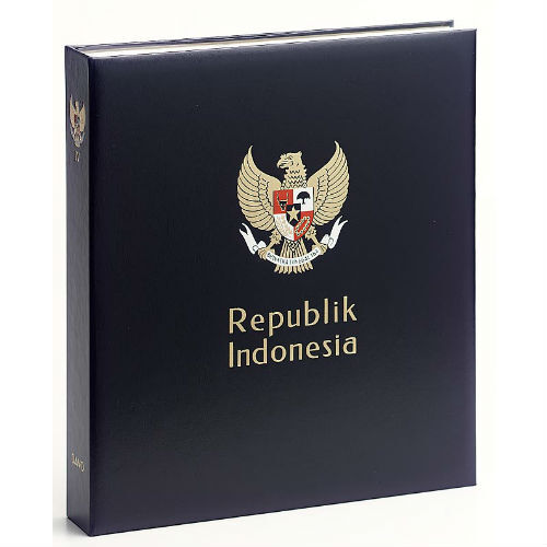Davo Indonesië  luxe postzegelalbum met cassette deel V