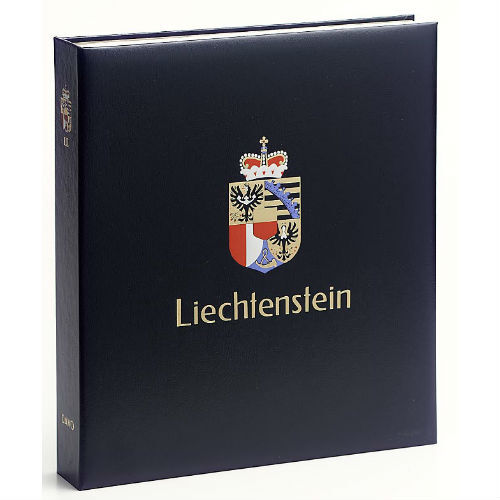 Davo Liechtenstein luxe postzegelalbum met cassette deel III