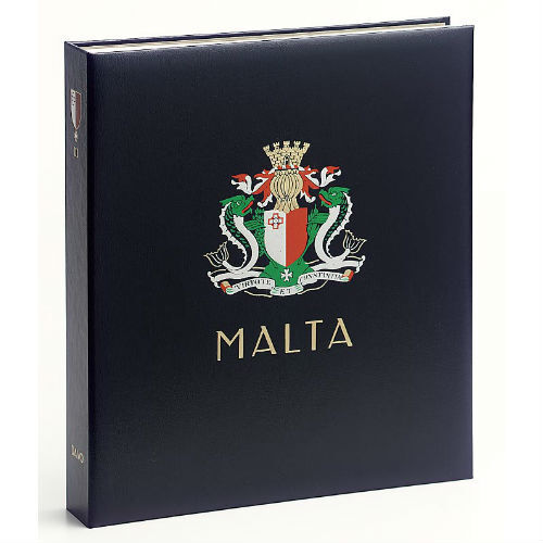 Davo Malta luxe postzegelalbum met cassette deel IV