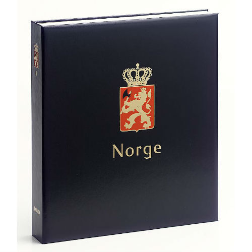 Davo Noorwegen  luxe postzegelalbum incl cassette deel IV