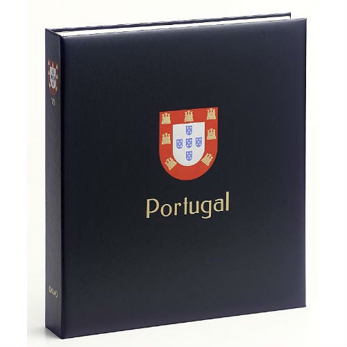 Davo Portugal  luxe postzegelalbum incl cassette deel IX