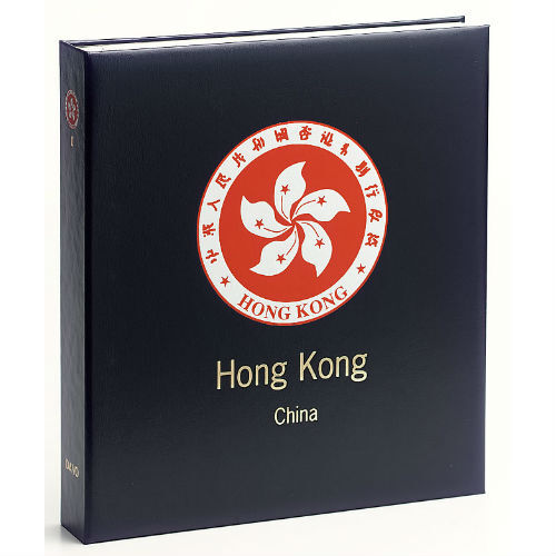 Davo Hong Kong China  luxe postzegelalbum met cassette deel III