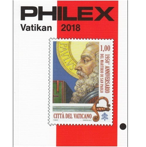 Philex  Vaticaan  postzegelcatalogus 2018