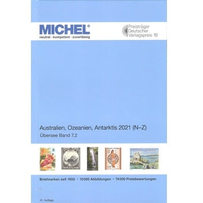 Michel postzegelcatalogus Australië Oceanië Antarctica 2021 deel II