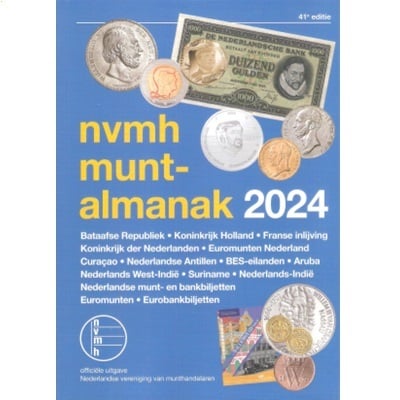 NVMH Muntalmanak 2024 Nederlandse Munten / bankbiljetten / euroalmanak
