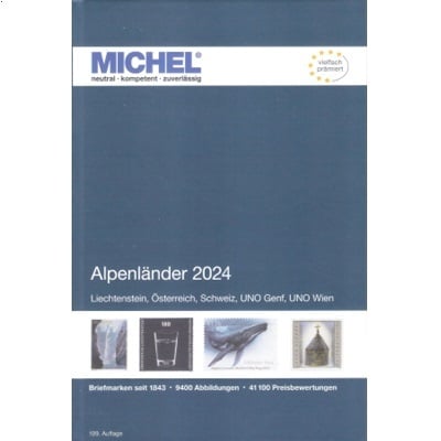 Michel Postzegelcatalogus Alpen Landen 2024