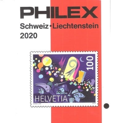 Philex Zwitserland Liechtenstein postzegelcatalogus 2020