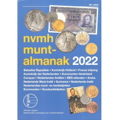 NVMH Muntalmanak 2022 Nederlandse Munten / bankbiljetten / euroalmanak