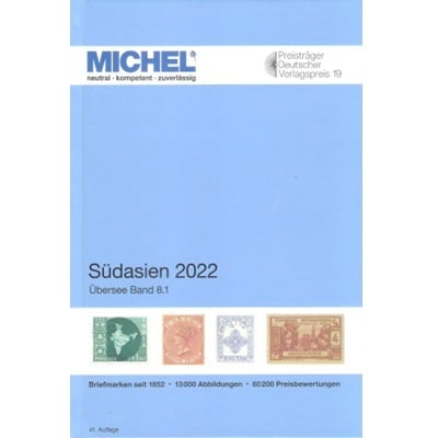 Michel postzegelcatalogus Zuid Azi&euml; 2022