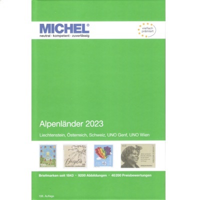 Michel Postzegelcatalogus Alpen Landen 2023