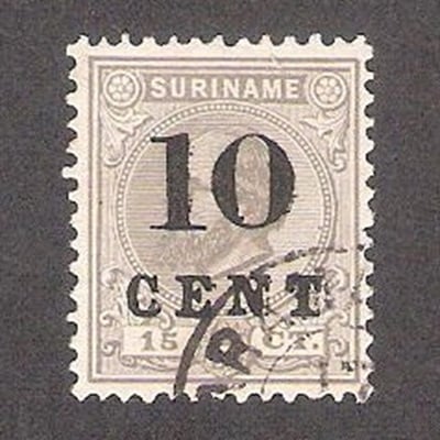 Suriname 1898 Hulp