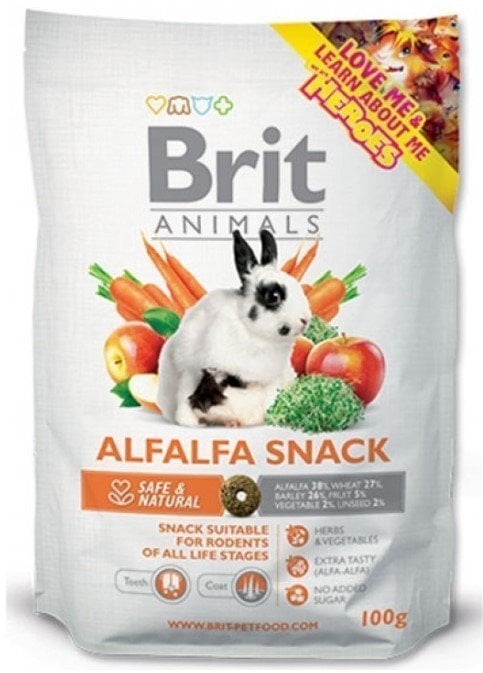 Brit animals Alfalfa snack 100 gram
