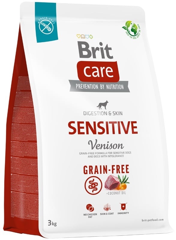 Brit care grainfree sensitive hert 3kg