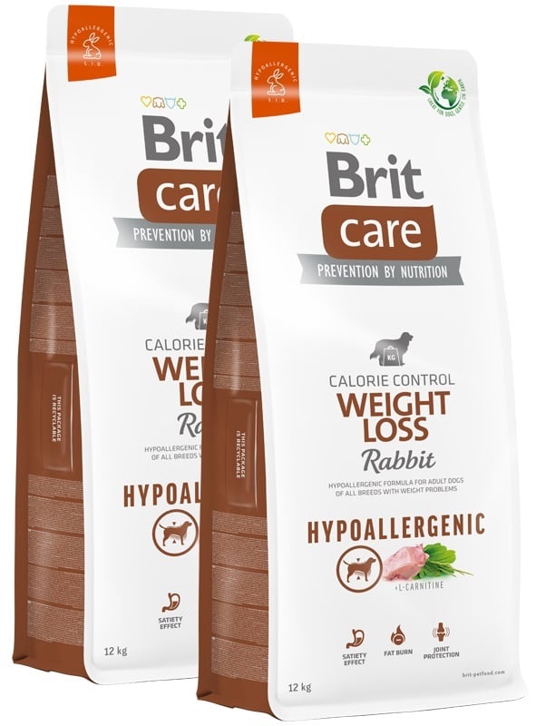 2 x 12kg Economy deal Brit care weight loss hypoallergenic